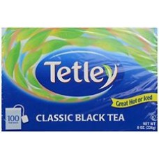 Tetley Tea 100 Count Box